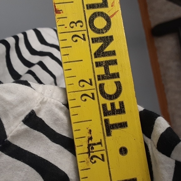 Chico's Wavy-Stripe Popover Tunic Top - Picture 5 of 10